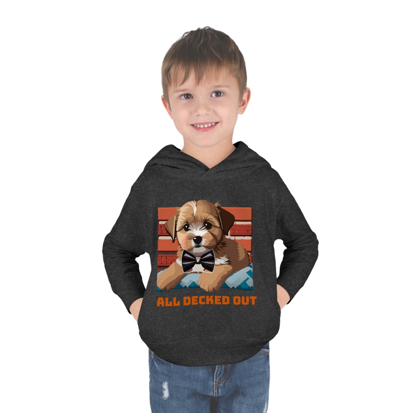 Cozy Toddler Pullover Fleece Hoodie