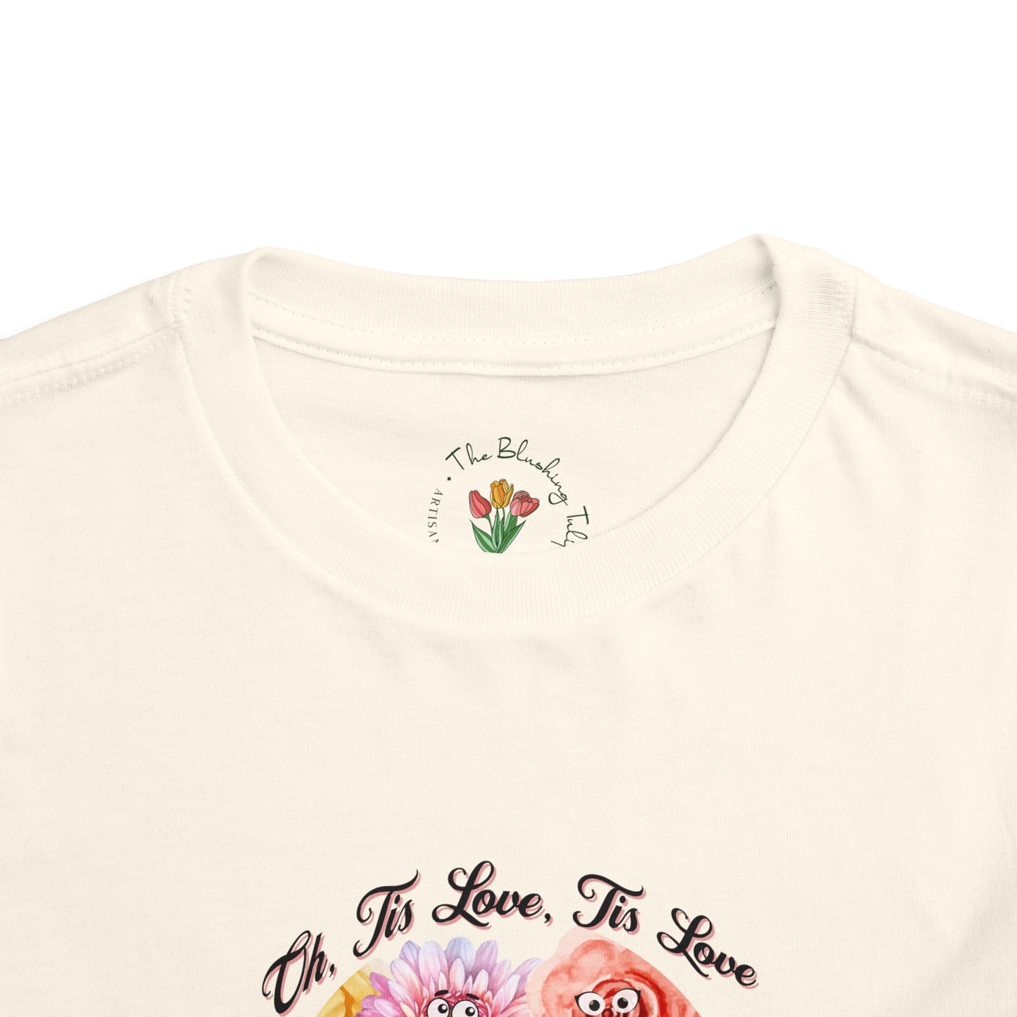 Floral Wonderland Inspired Toddler Short Sleeve Tee