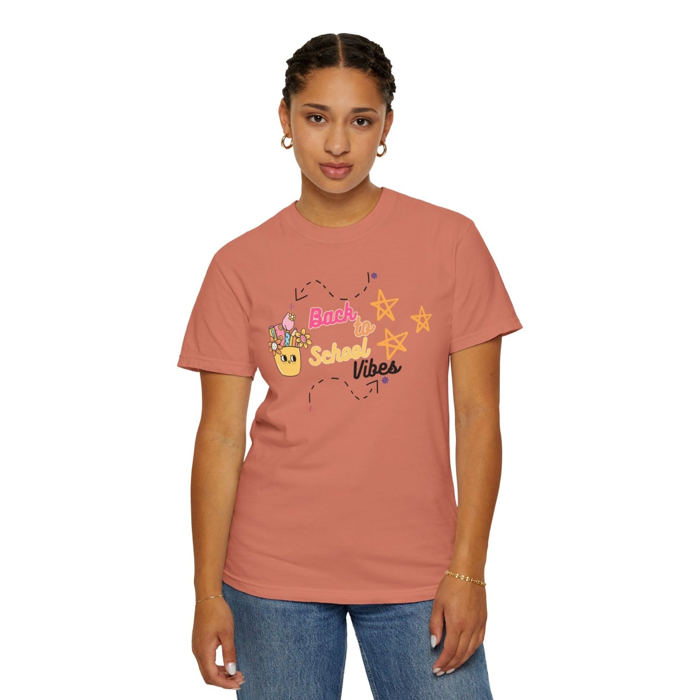 Back to School Vibes T-Shirt for Teacher or Principal