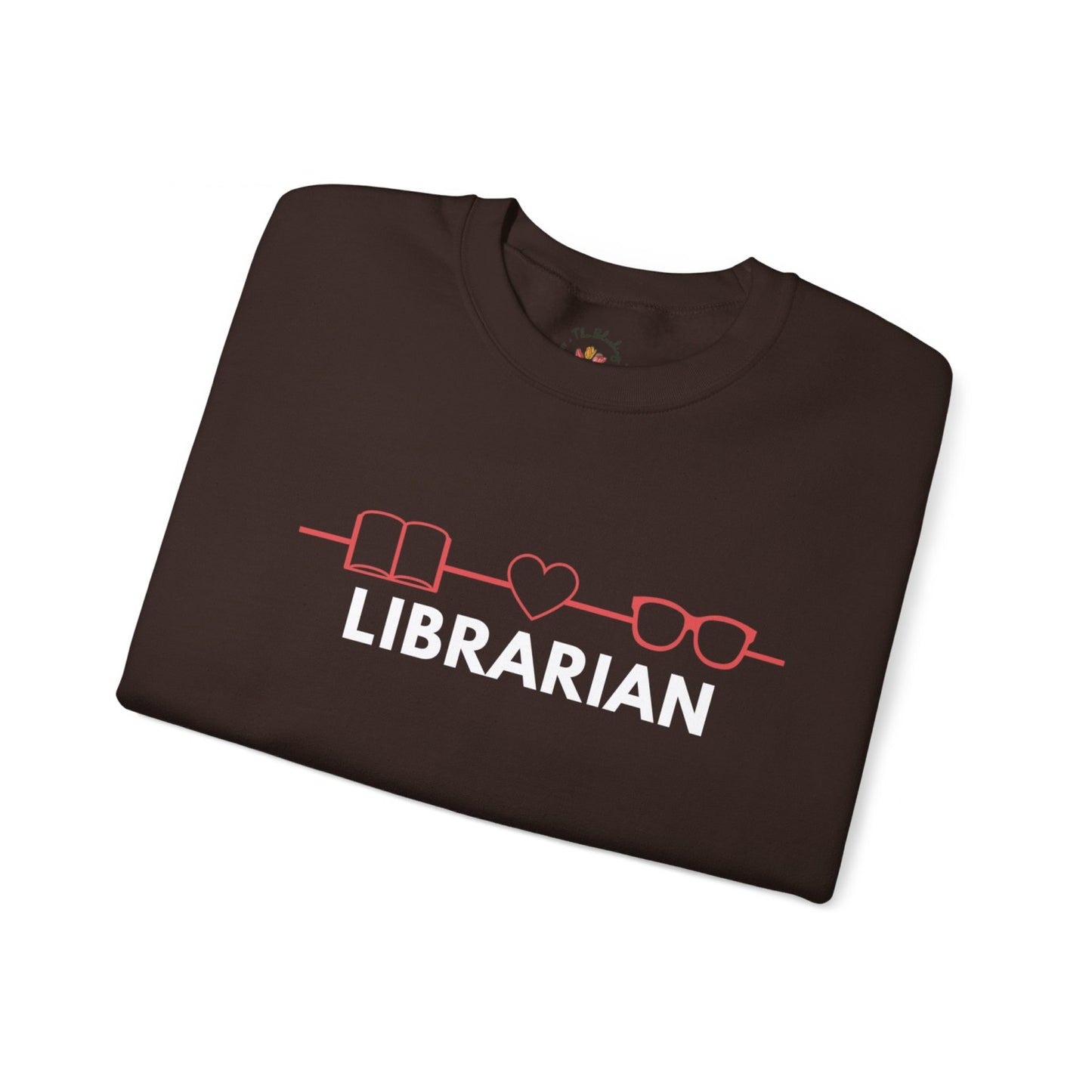 Comfy Librarian Crewneck Sweatshirt