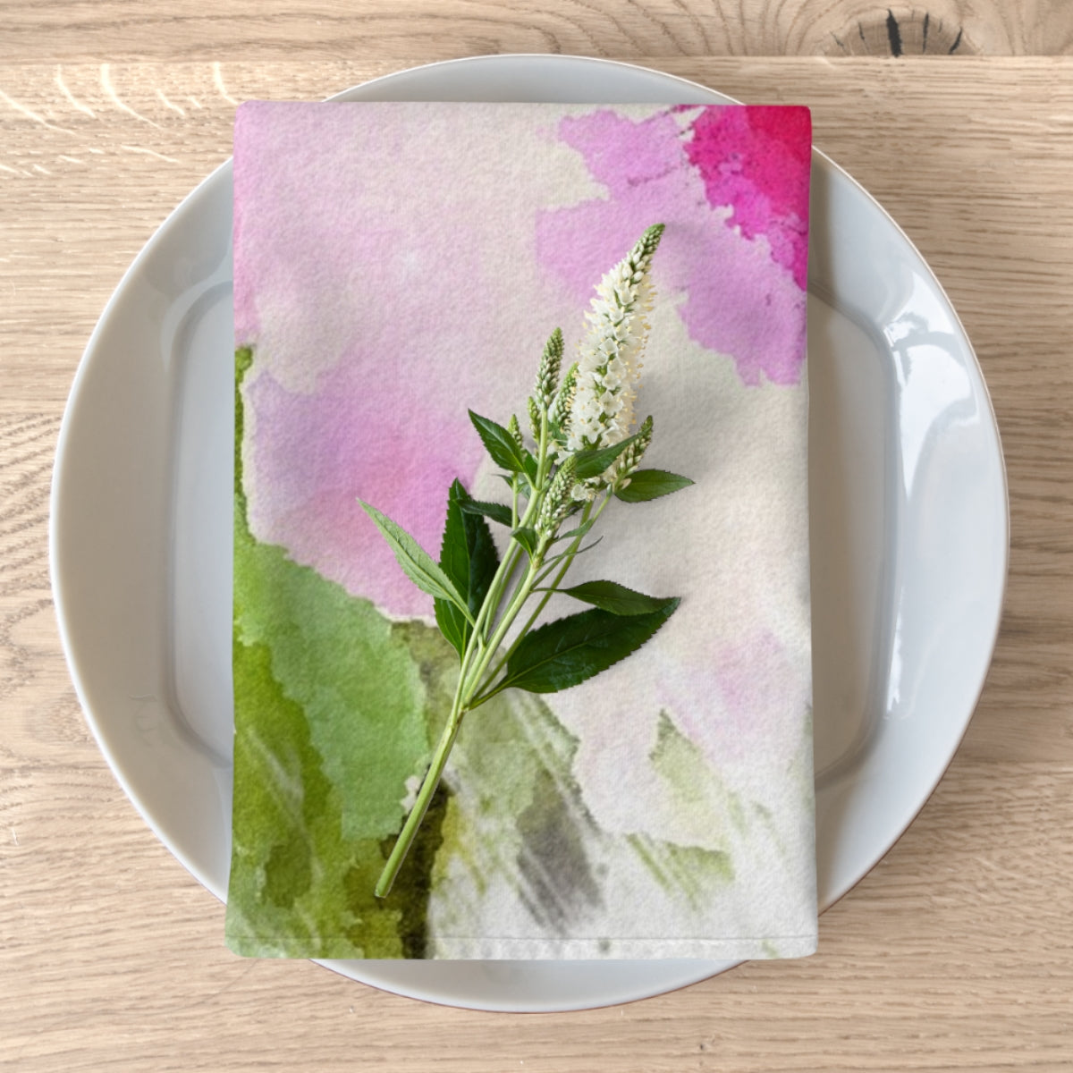 Watercolor Floral (W) Napkins