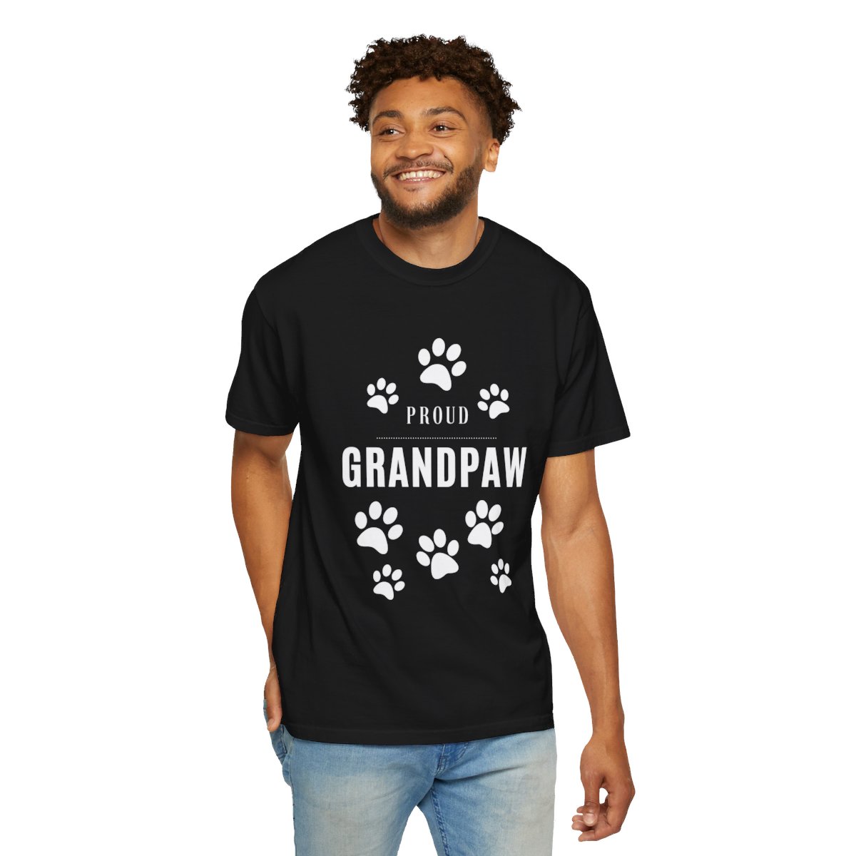Chic T-shirt for Fur Grandpa