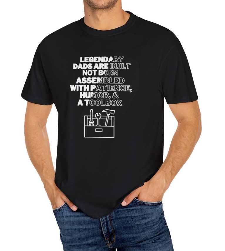 Cool T-shirt for For Dads That Are Into DIY, Handy, or In Construction