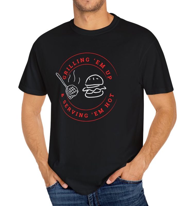 Cool Comfy T-shirt for Dads and Grilling Fans