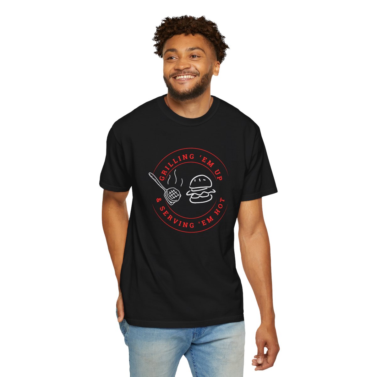 Cool Comfy T-shirt for Dads and Grilling Fans