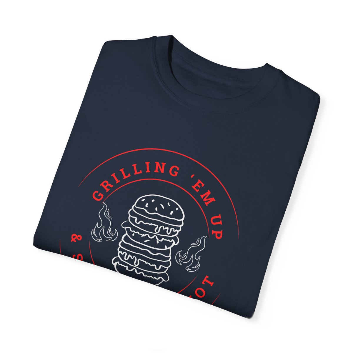 Stylish Comfy T-shirt for Dads and Grilling Fans