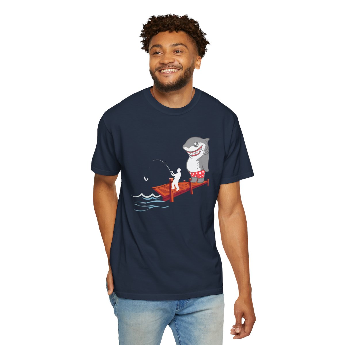 Funny Fishing Themed T-shirt for Fishing Fans