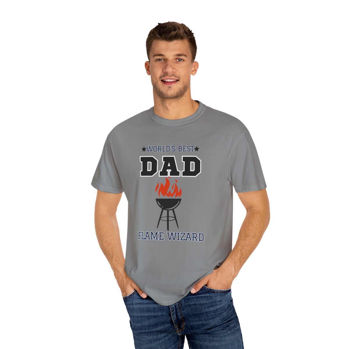 Stylish T-shirt for Dads that Like to Grill