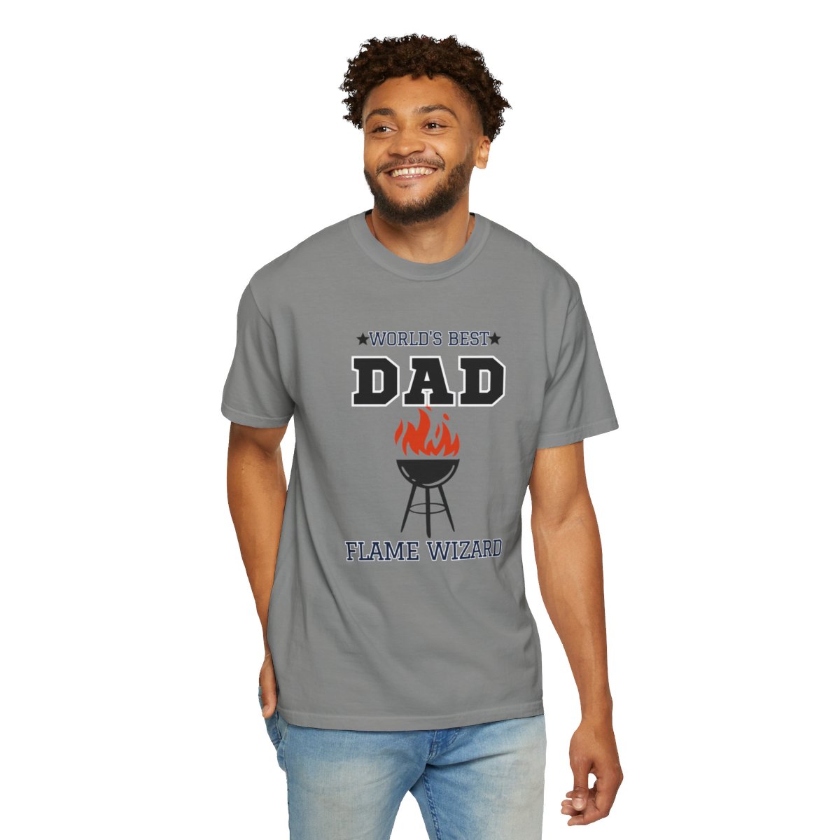 Stylish T-shirt for Dads that Like to Grill