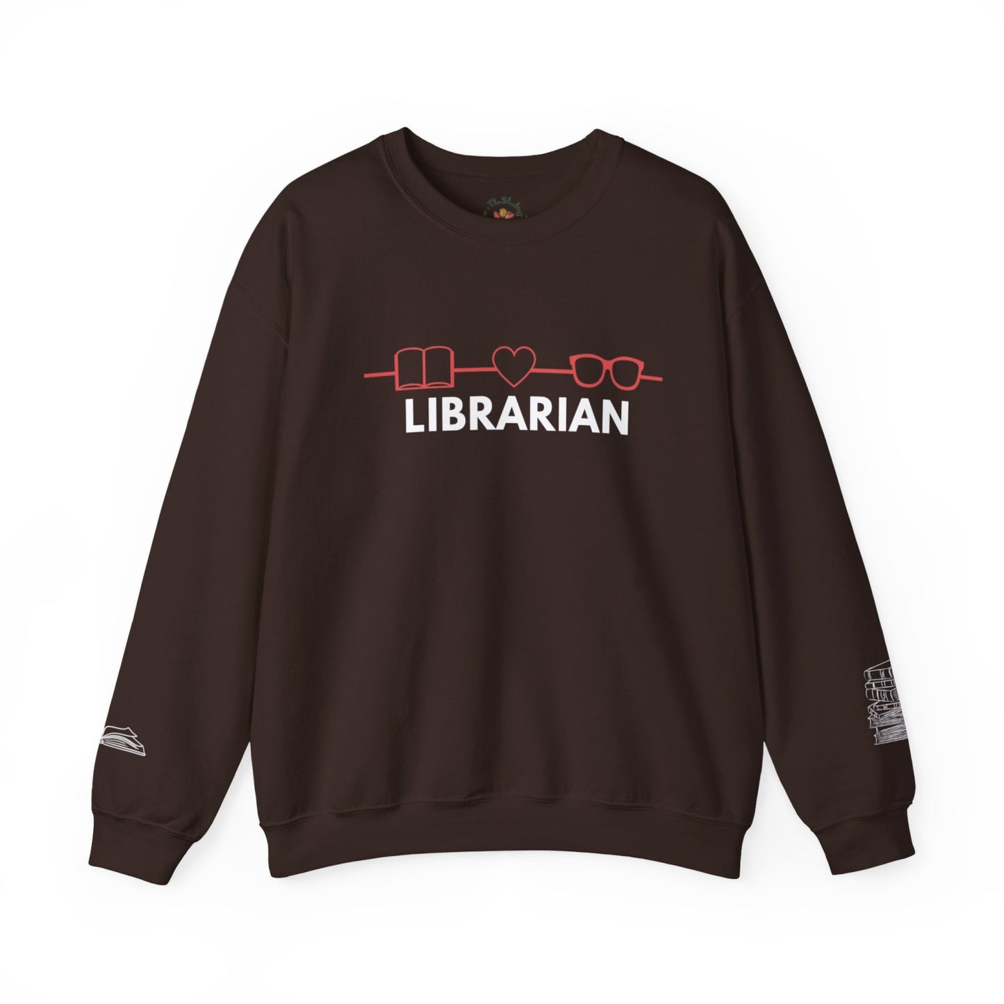 Comfy Librarian Crewneck Sweatshirt