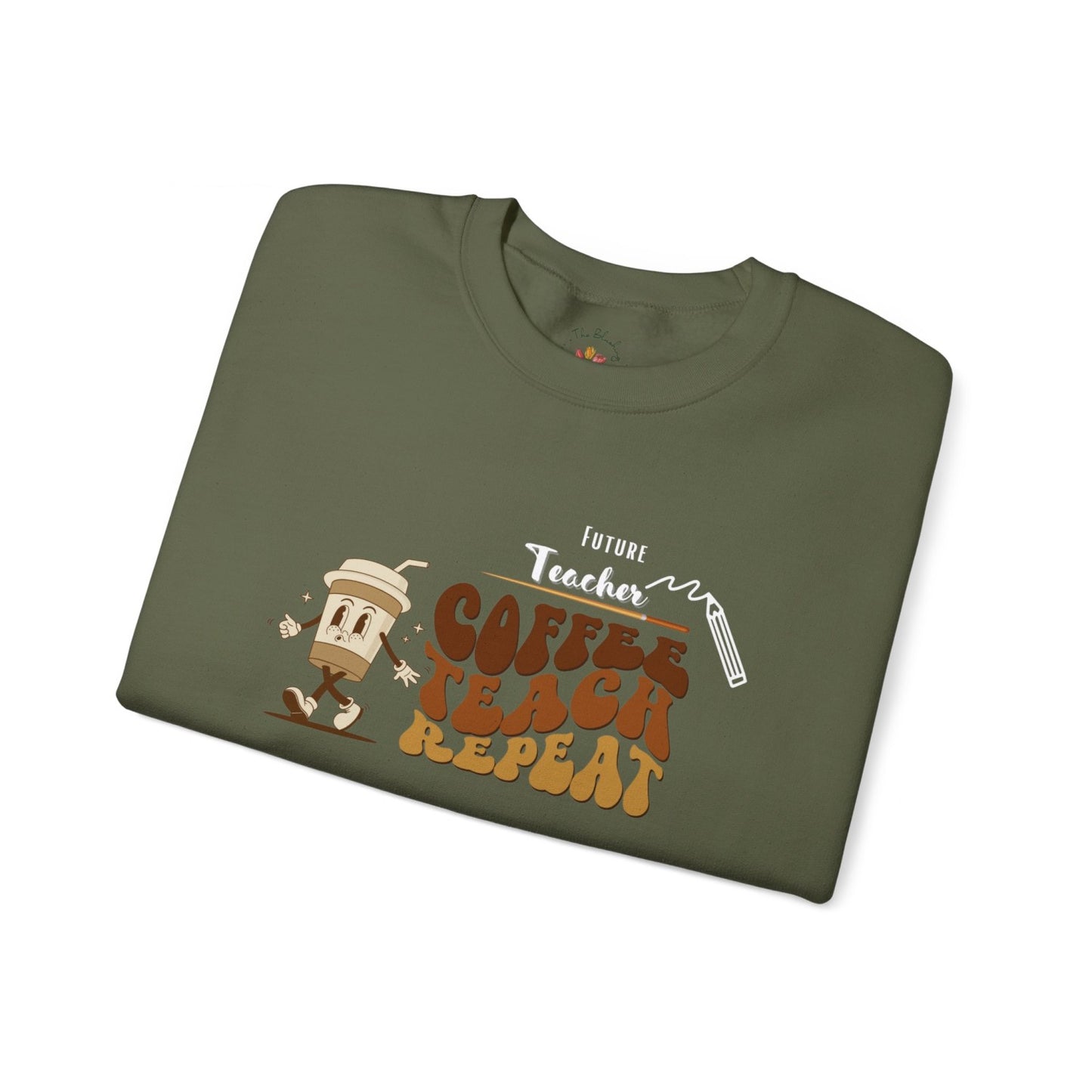 Comfy Future Teacher Crewneck Sweatshirt