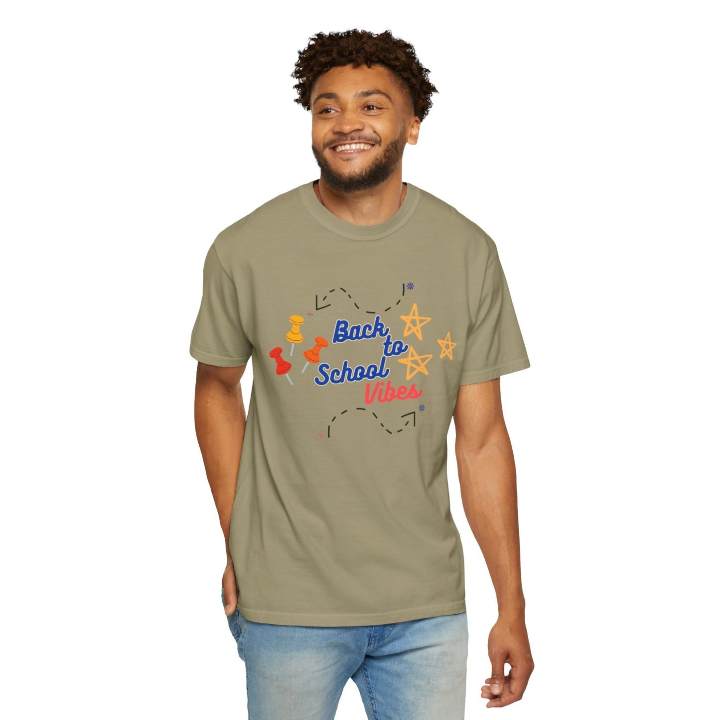 Back to School Vibes T-Shirt for Teacher or Principal