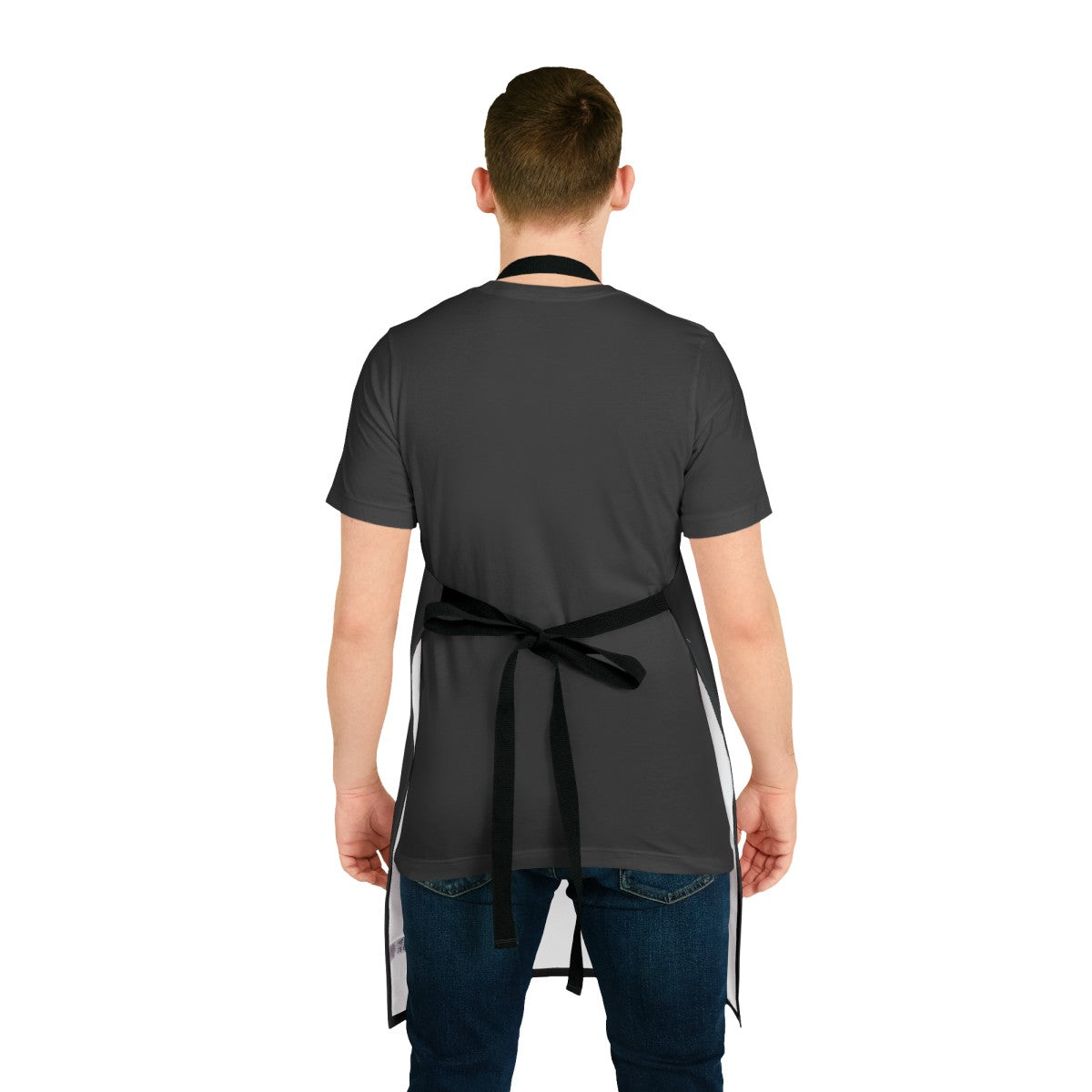 Stylish Black Apron for Dads and Grilling Fans