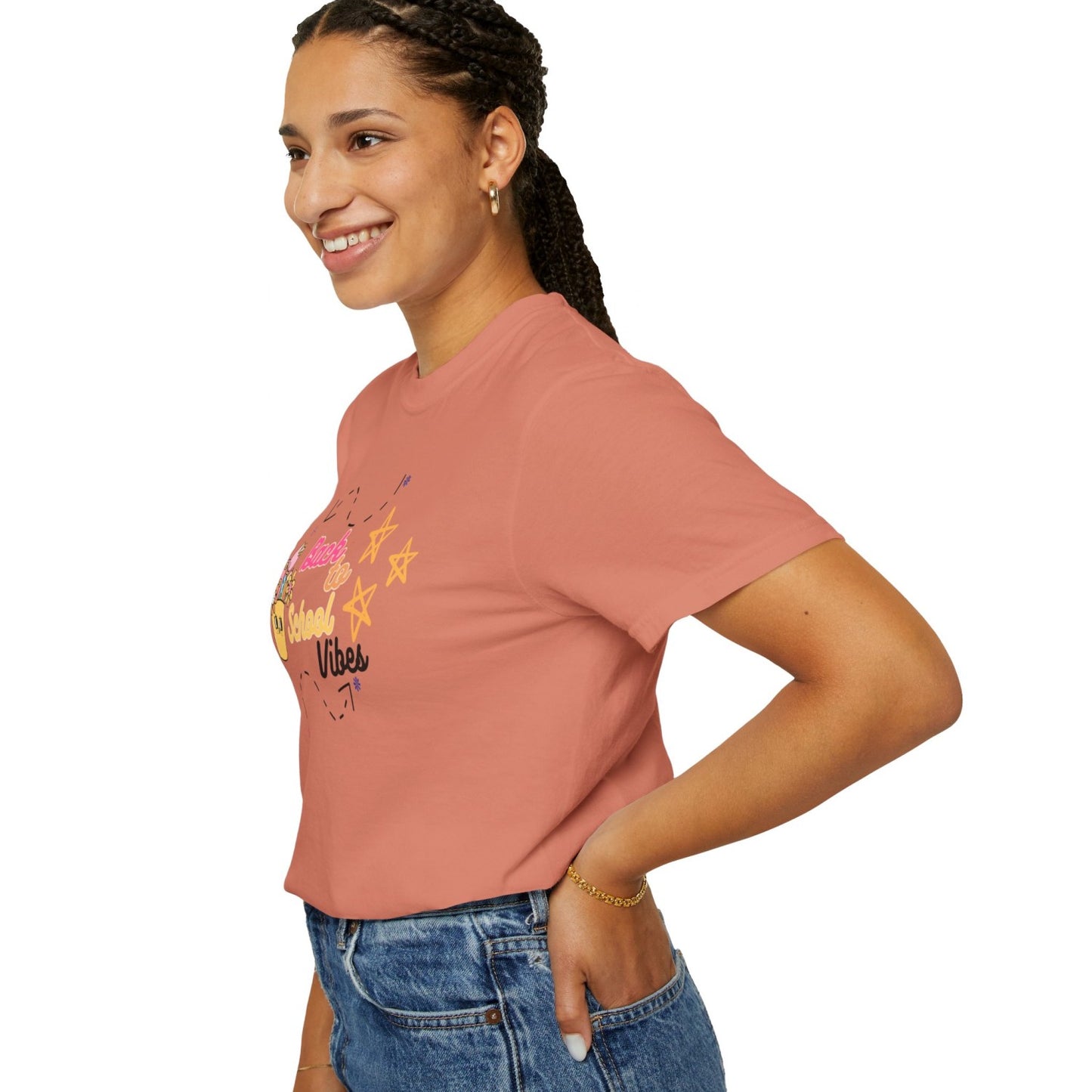 Back to School Vibes T-Shirt for Teacher or Principal