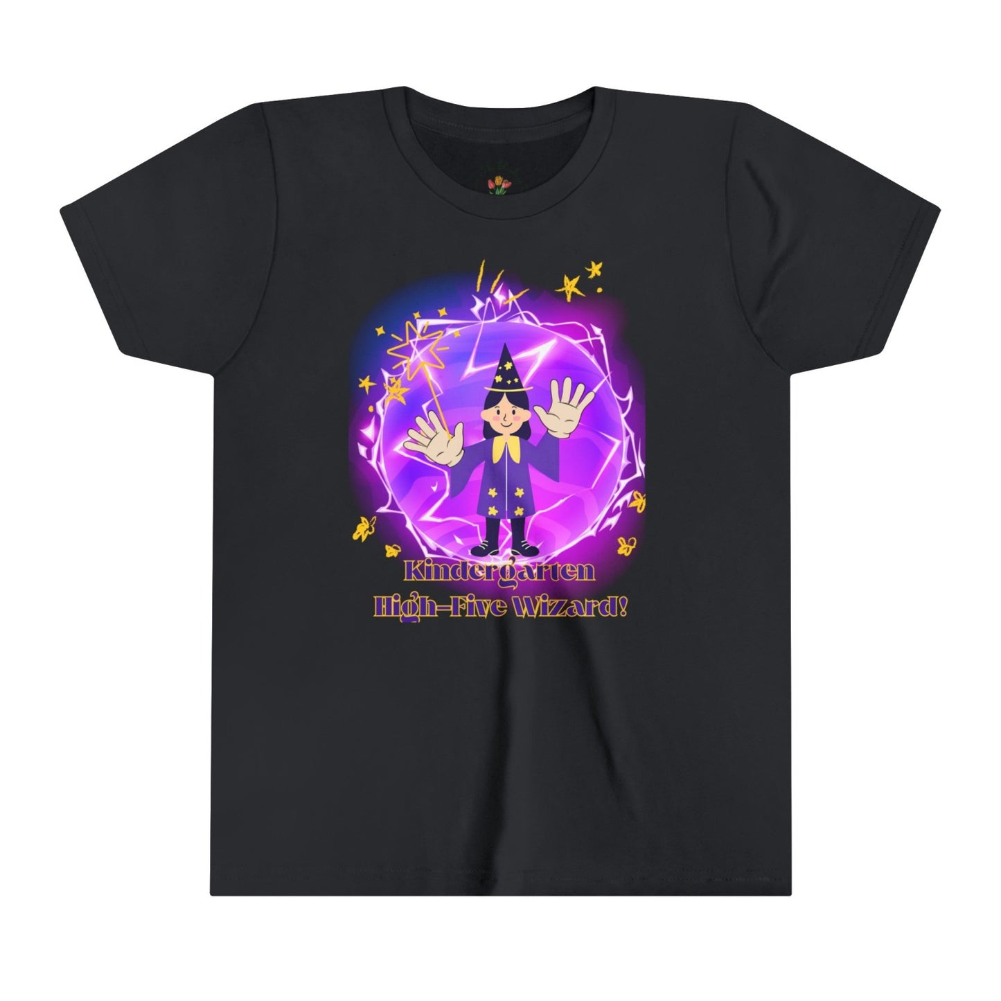 Kindergarten Back to School Tee High-Five Wizard
