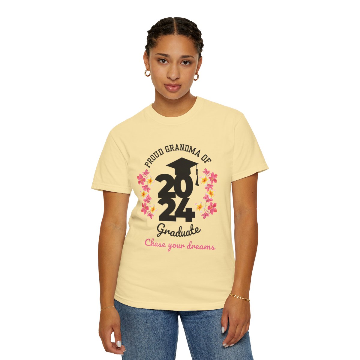 2024 Graduate Proud Grandma Comfy T-shirt
