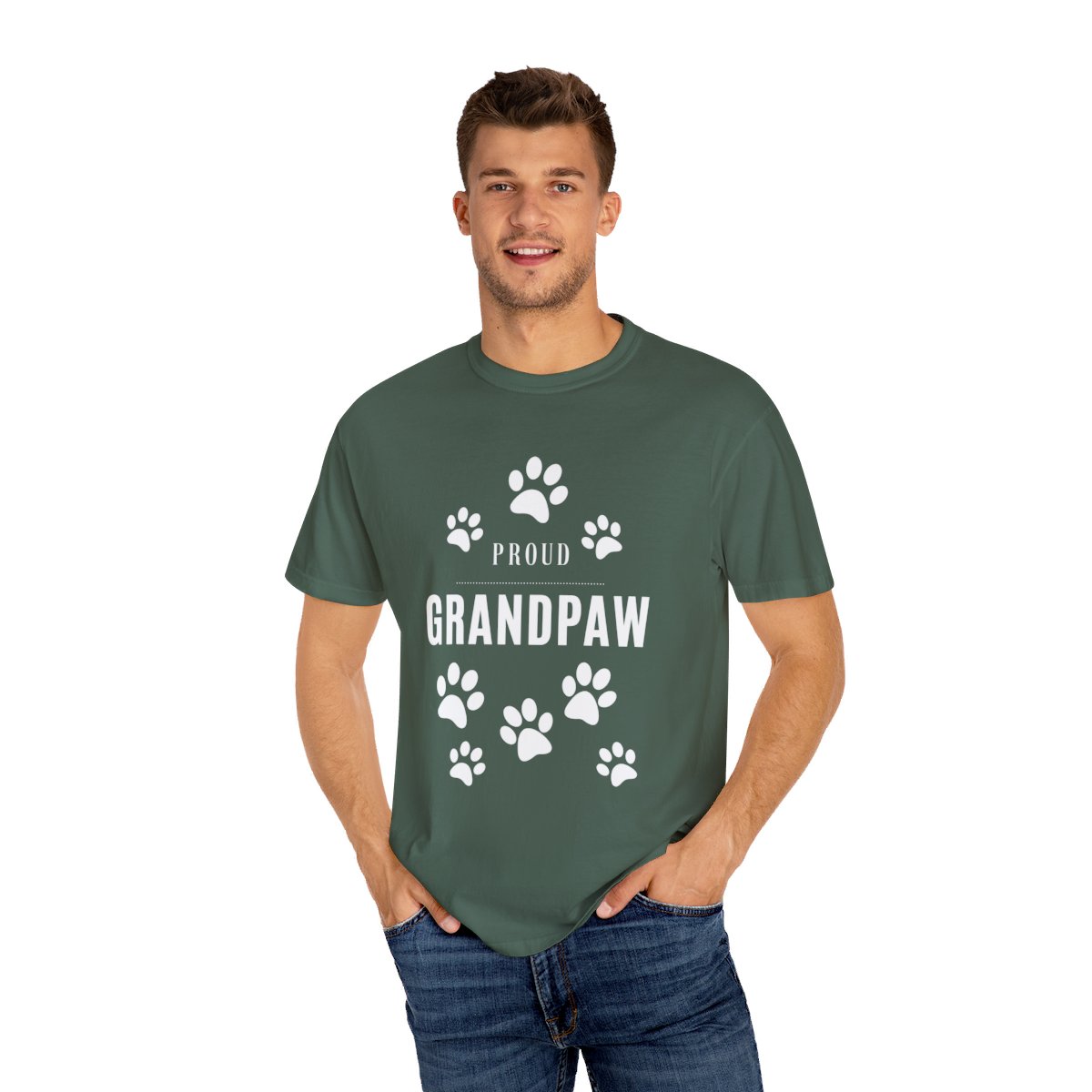 Chic T-shirt for Fur Grandpa