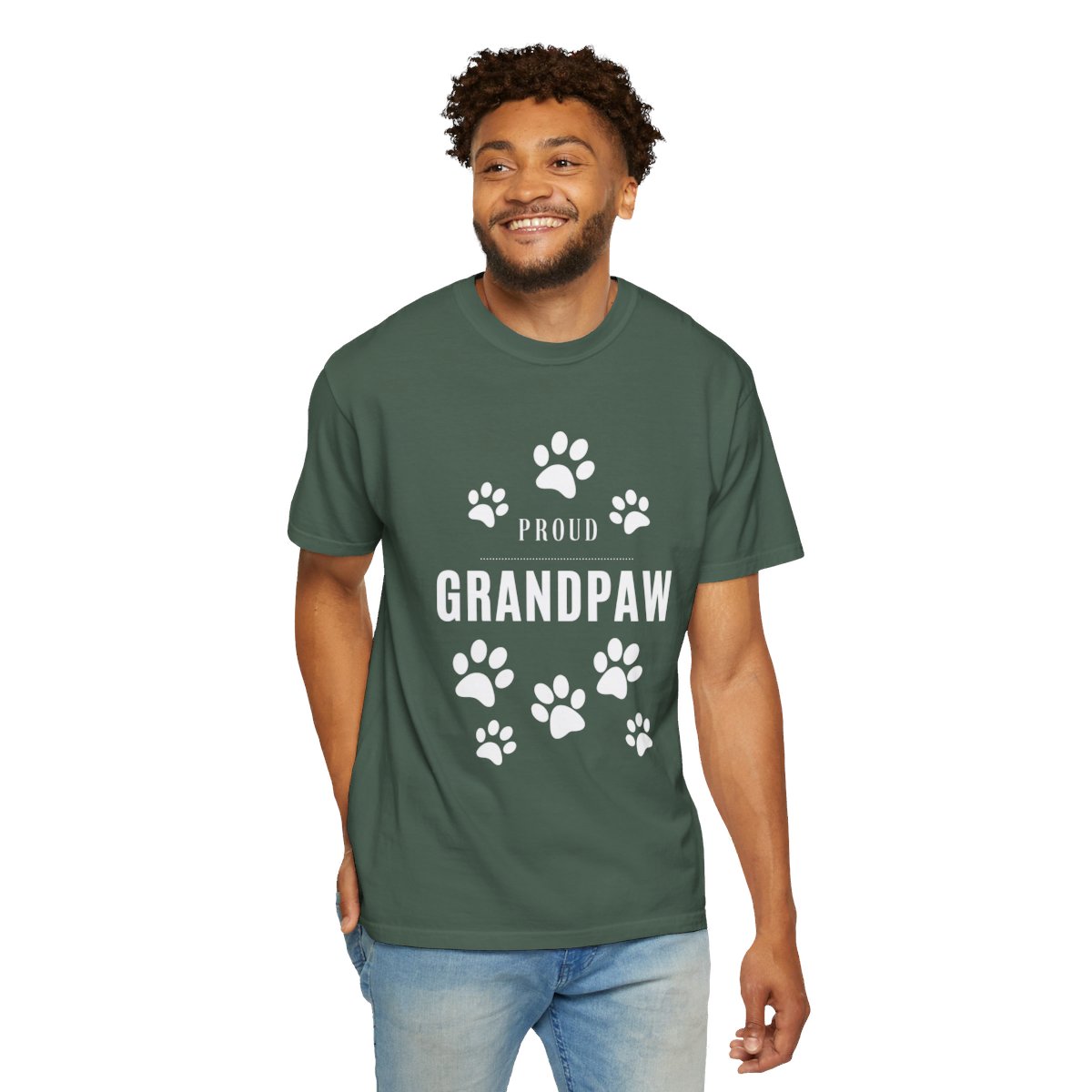 Chic T-shirt for Fur Grandpa