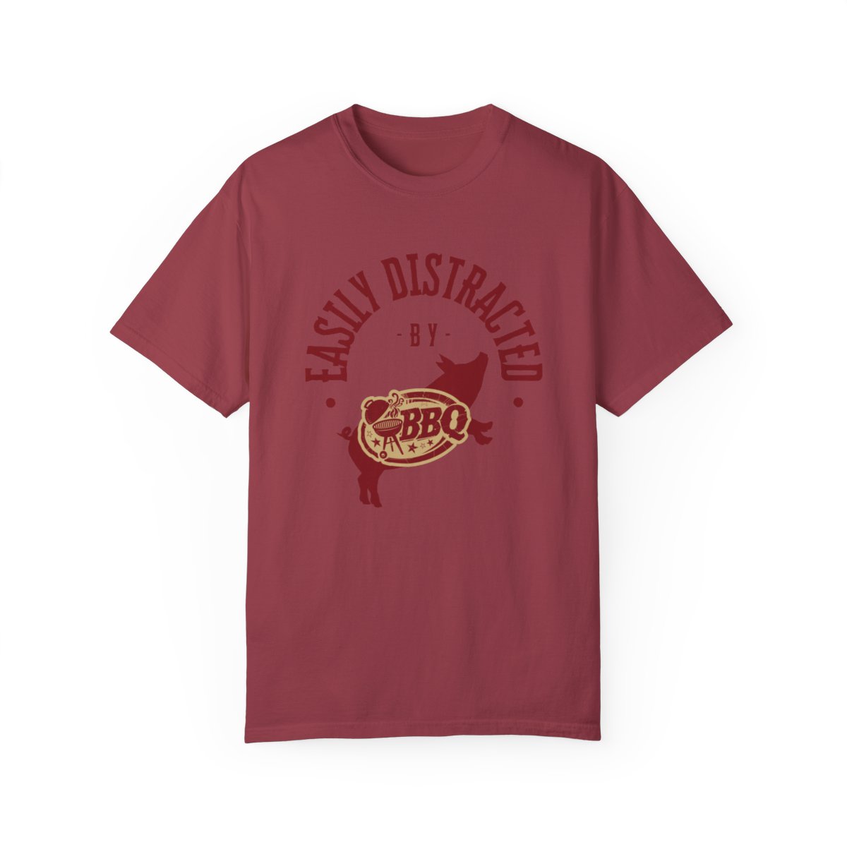 Humorous BBQ T-Shirt for Dad and Grilling Fans in Various Colors