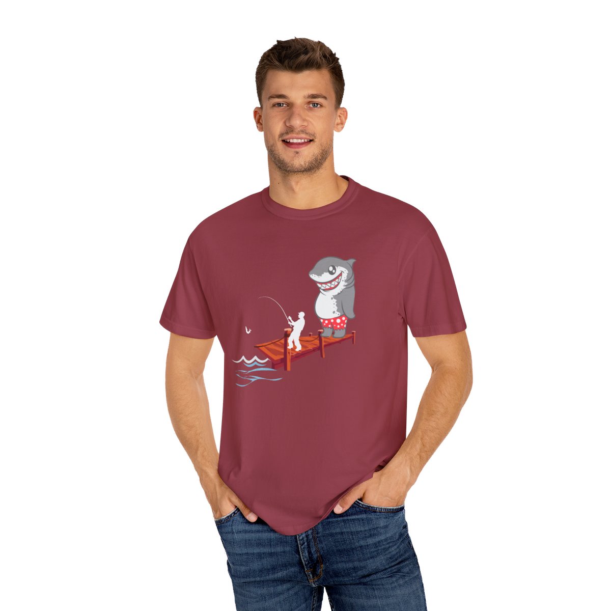 Funny Fishing Themed T-shirt for Fishing Fans