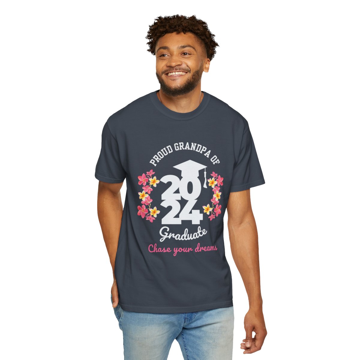 2024 Graduate Proud Grandpa Comfy T-shirt