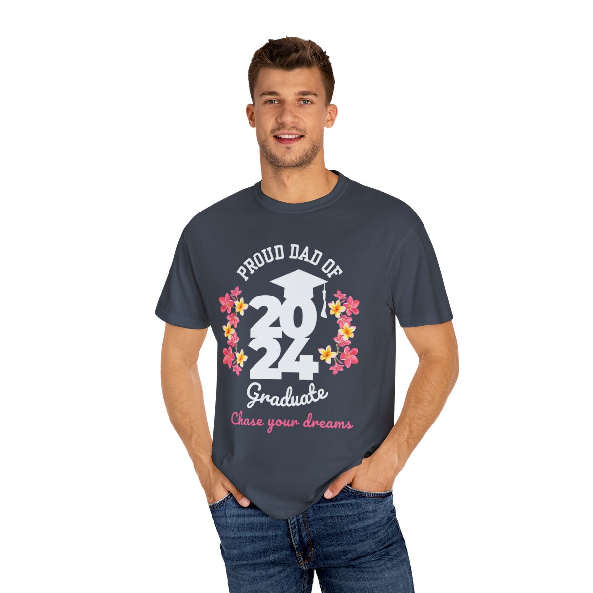 2024 Graduate Proud Dad Comfy T-shirt