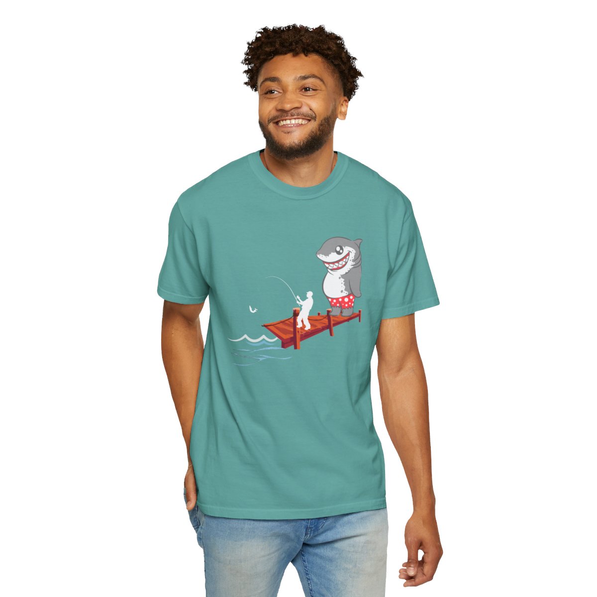 Funny Fishing Themed T-shirt for Fishing Fans
