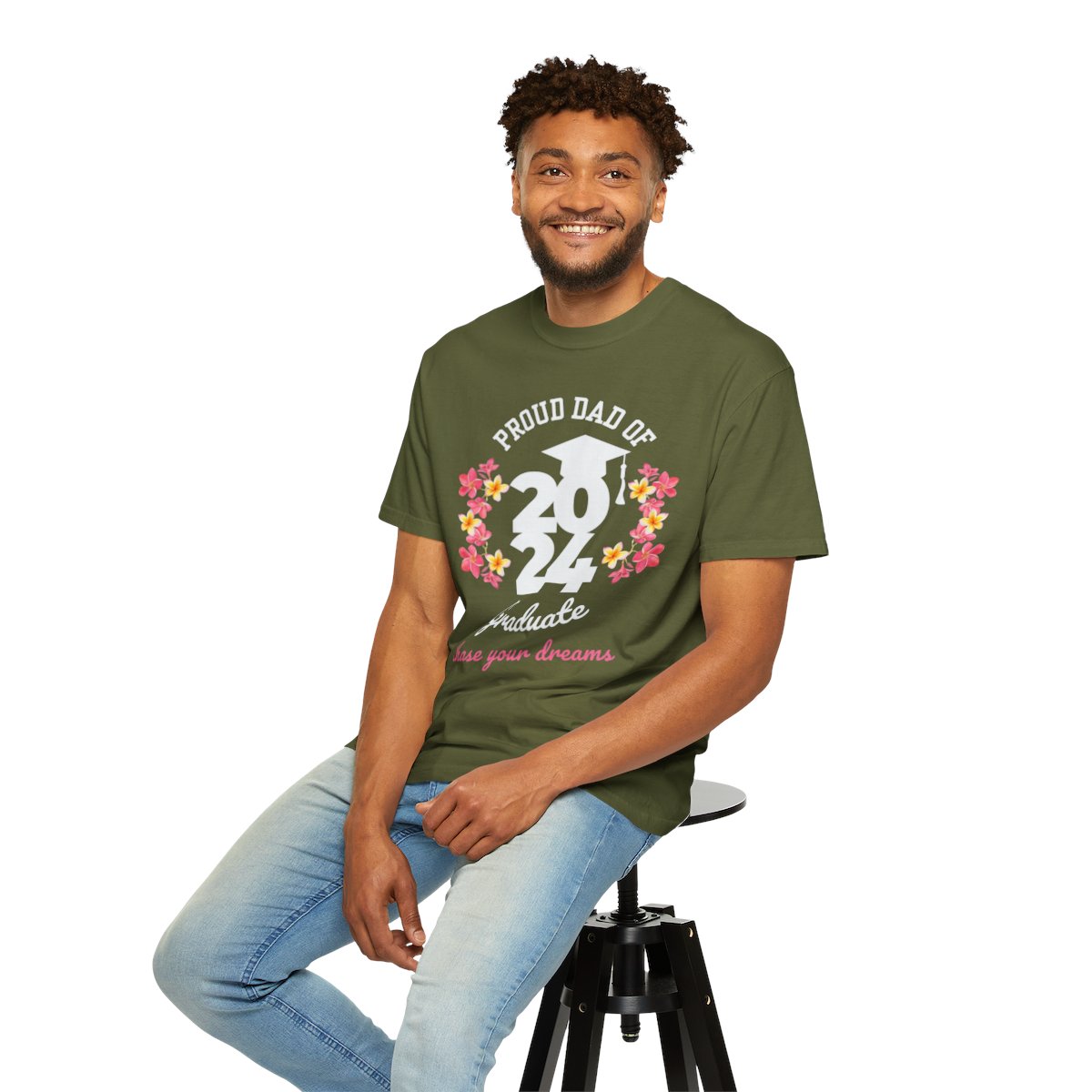 2024 Graduate Proud Dad Comfy T-shirt