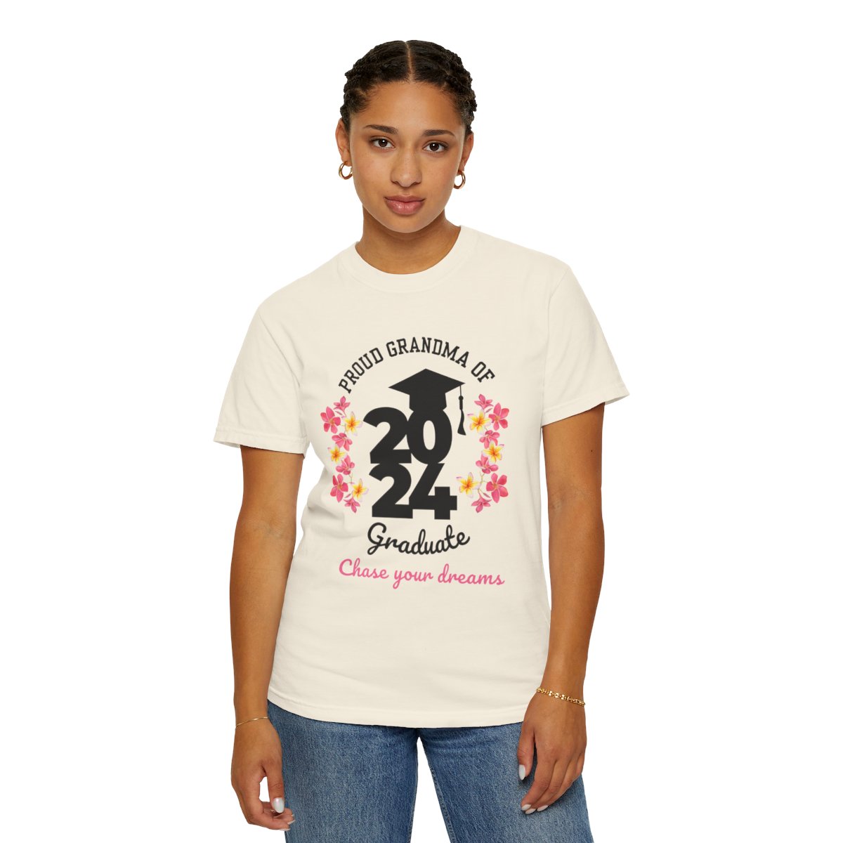 2024 Graduate Proud Grandma Comfy T-shirt