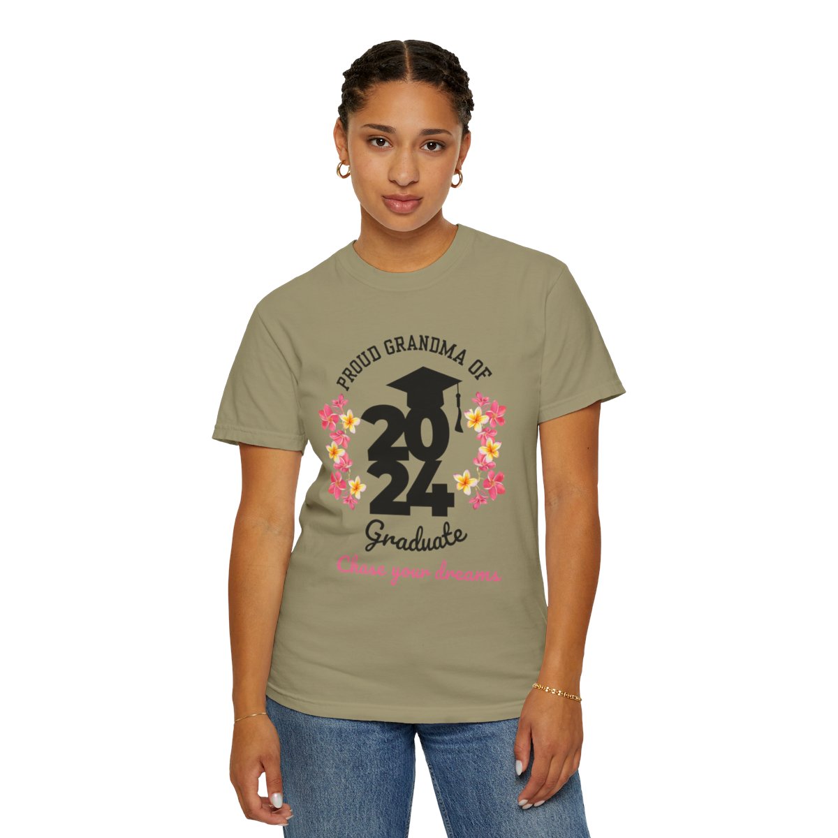 2024 Graduate Proud Grandma Comfy T-shirt