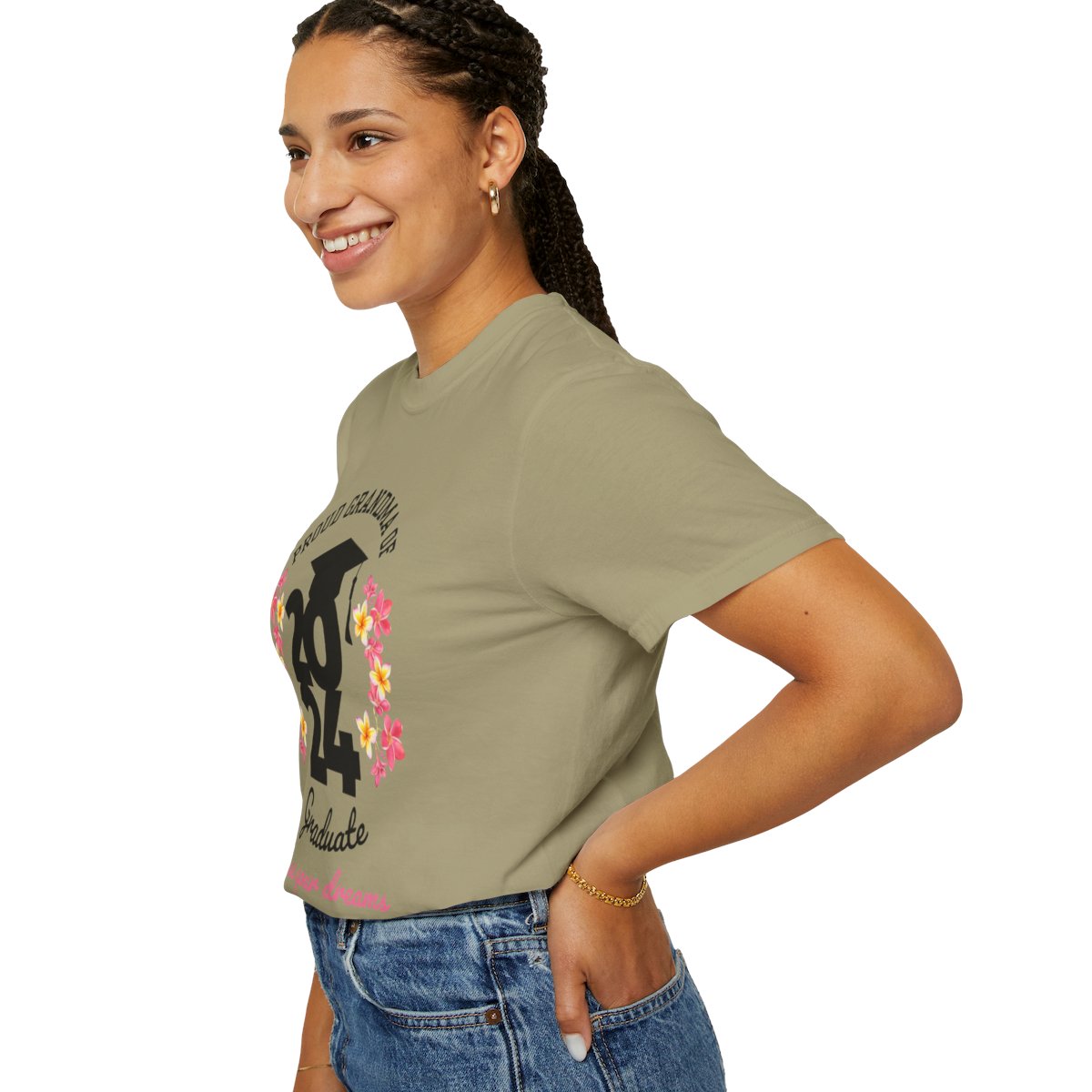 2024 Graduate Proud Grandma Comfy T-shirt