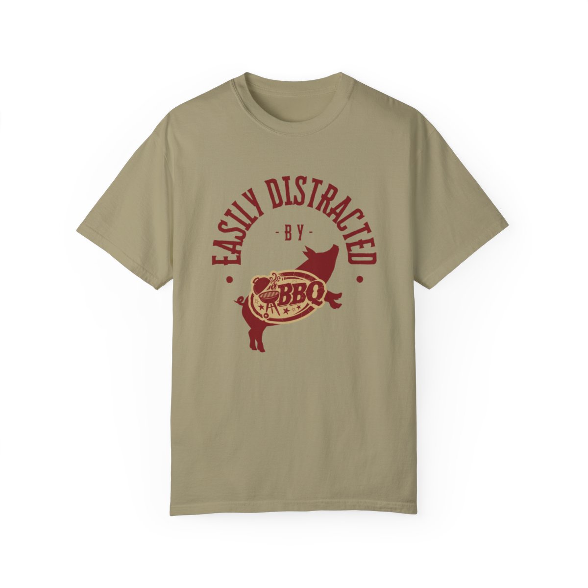 Humorous BBQ T-Shirt for Dad and Grilling Fans in Various Colors