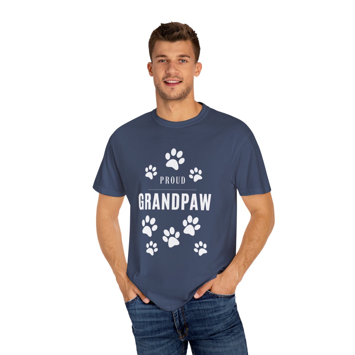 Chic T-shirt for Fur Grandpa