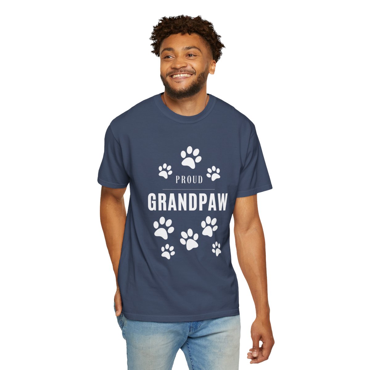 Chic T-shirt for Fur Grandpa