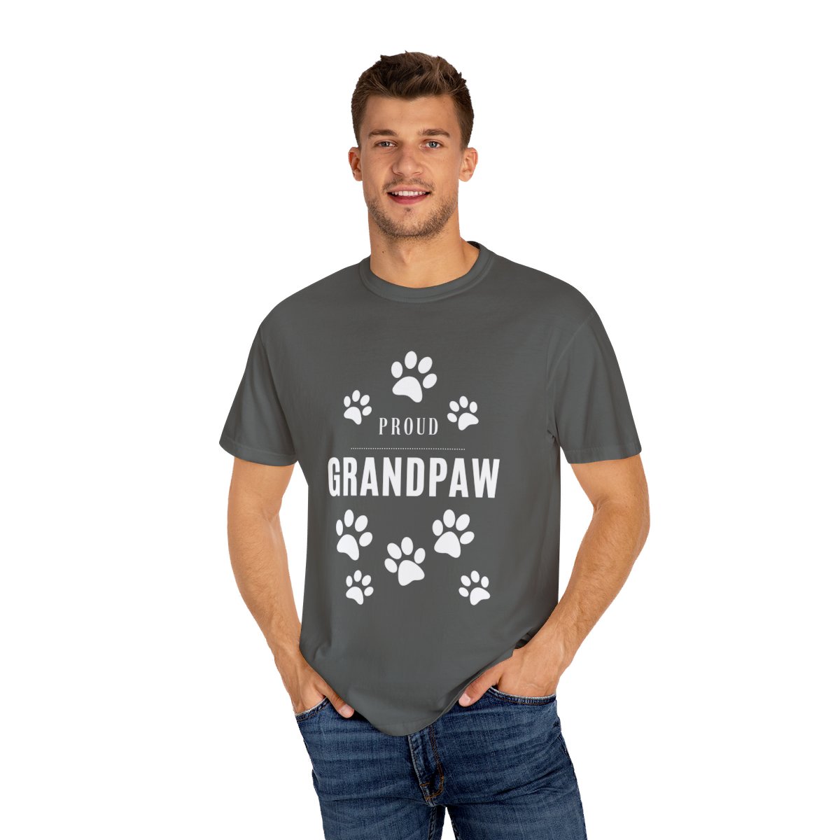 Chic T-shirt for Fur Grandpa