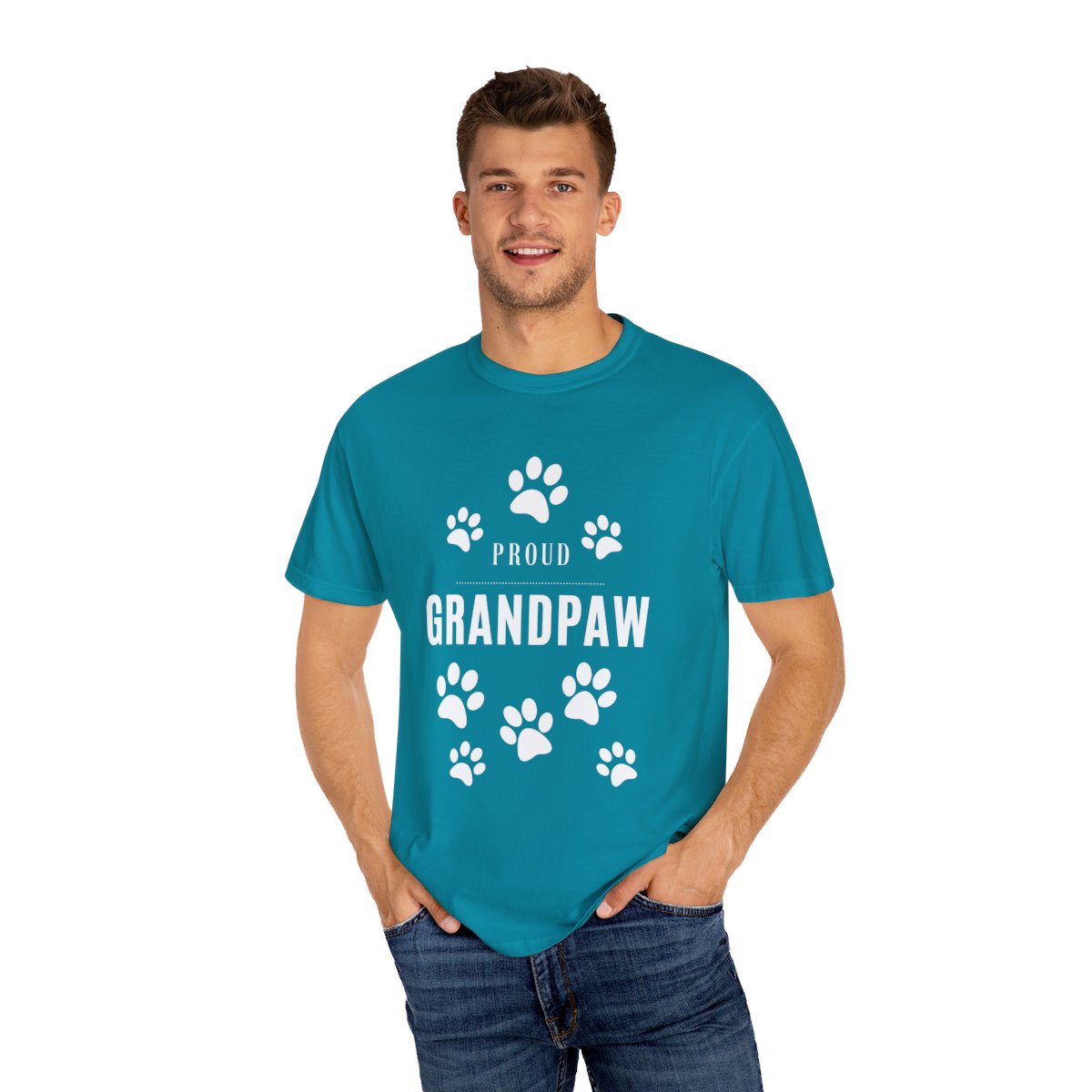 Chic T-shirt for Fur Grandpa