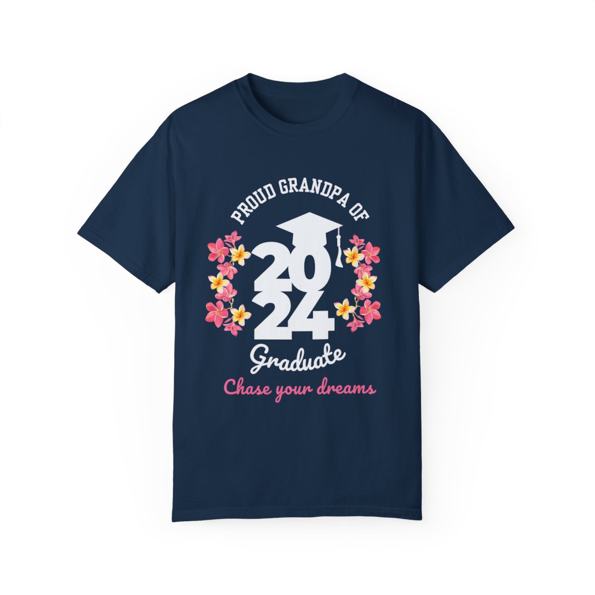 2024 Graduate Proud Grandpa Comfy T-shirt