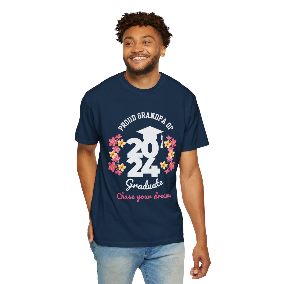 2024 Graduate Proud Grandpa Comfy T-shirt