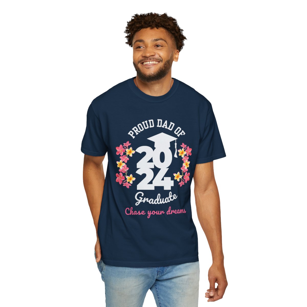 2024 Graduate Proud Dad Comfy T-shirt