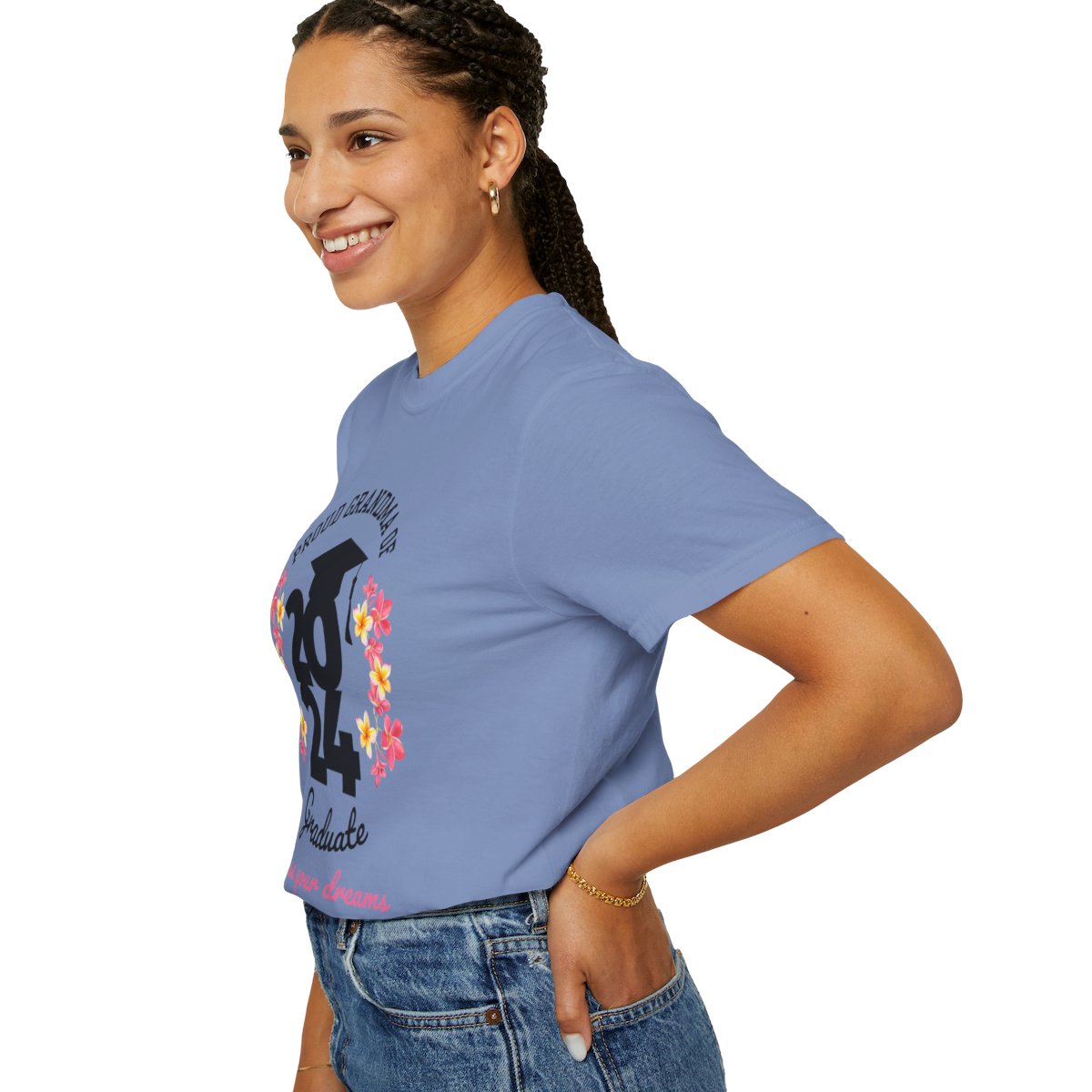 2024 Graduate Proud Grandma Comfy T-shirt