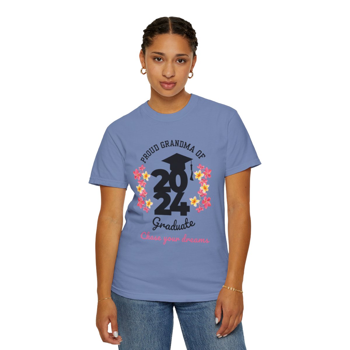 2024 Graduate Proud Grandma Comfy T-shirt
