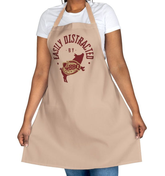 Humorous Apron for Dads and BBQ Fanatics