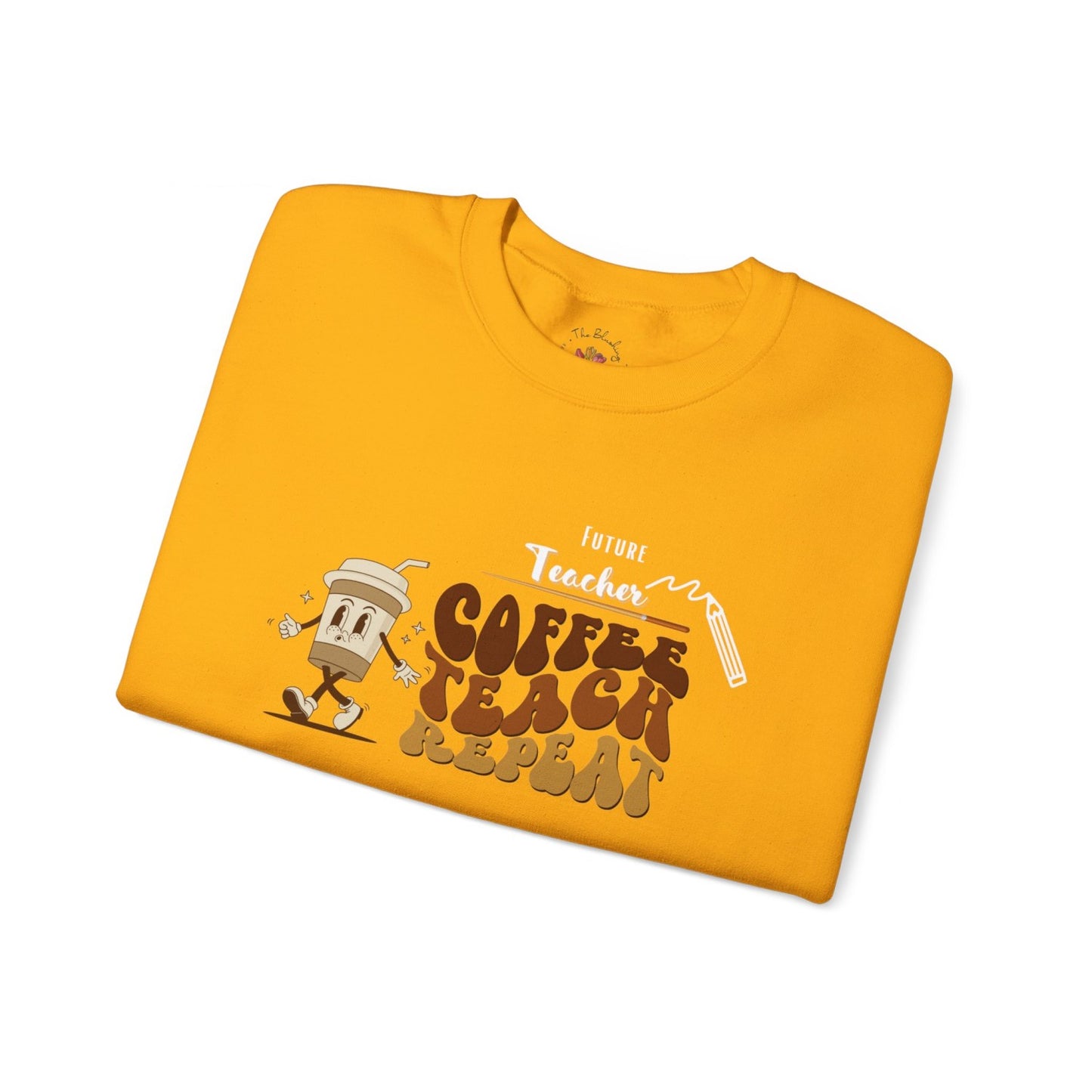 Comfy Future Teacher Crewneck Sweatshirt