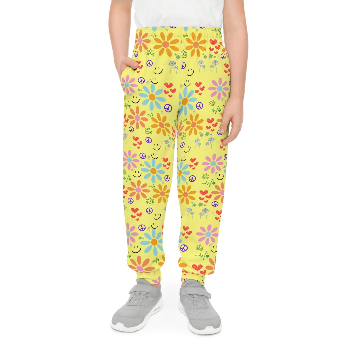 Wishes Collection Youth Joggers (in Yellow)