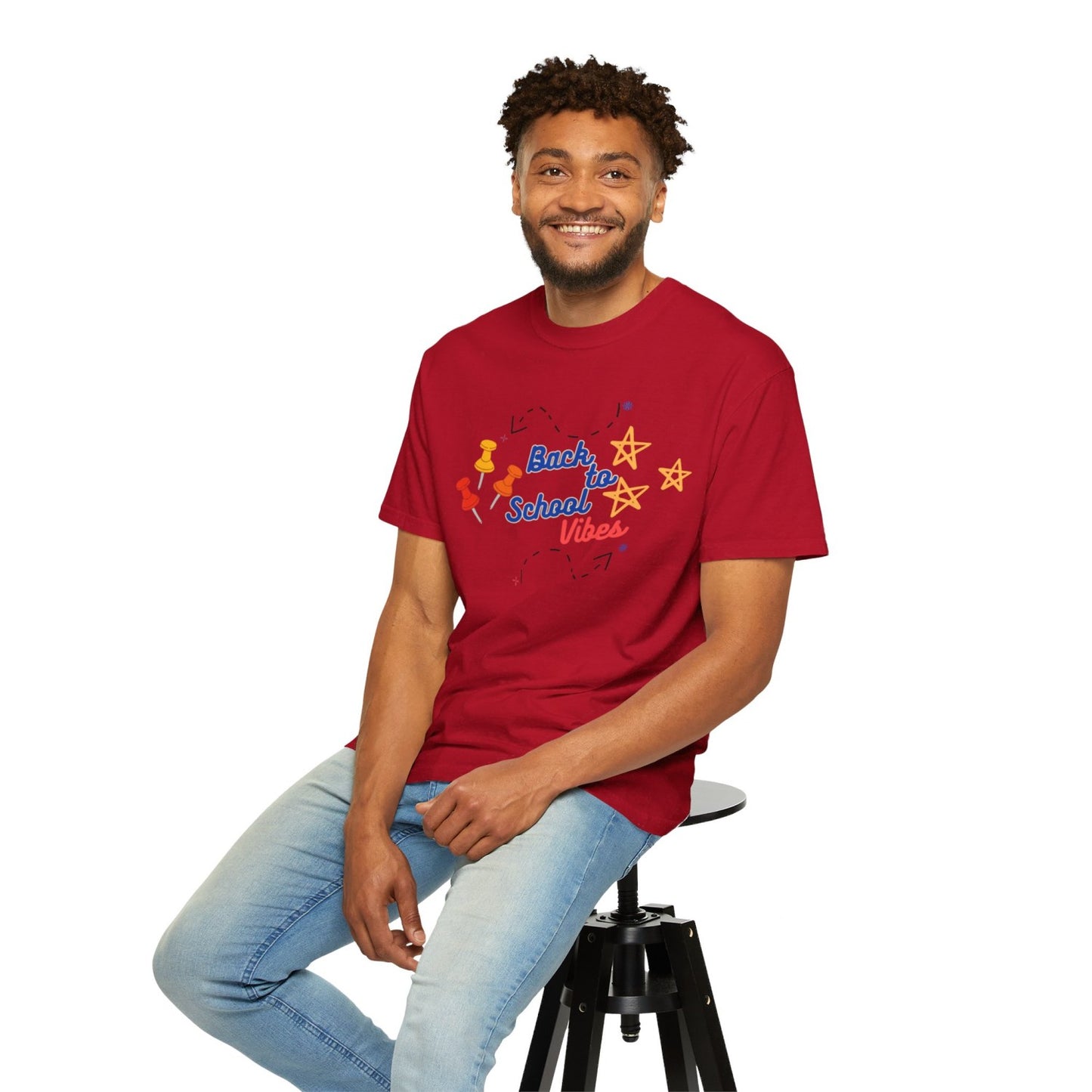 Back to School Vibes T-Shirt for Teacher or Principal