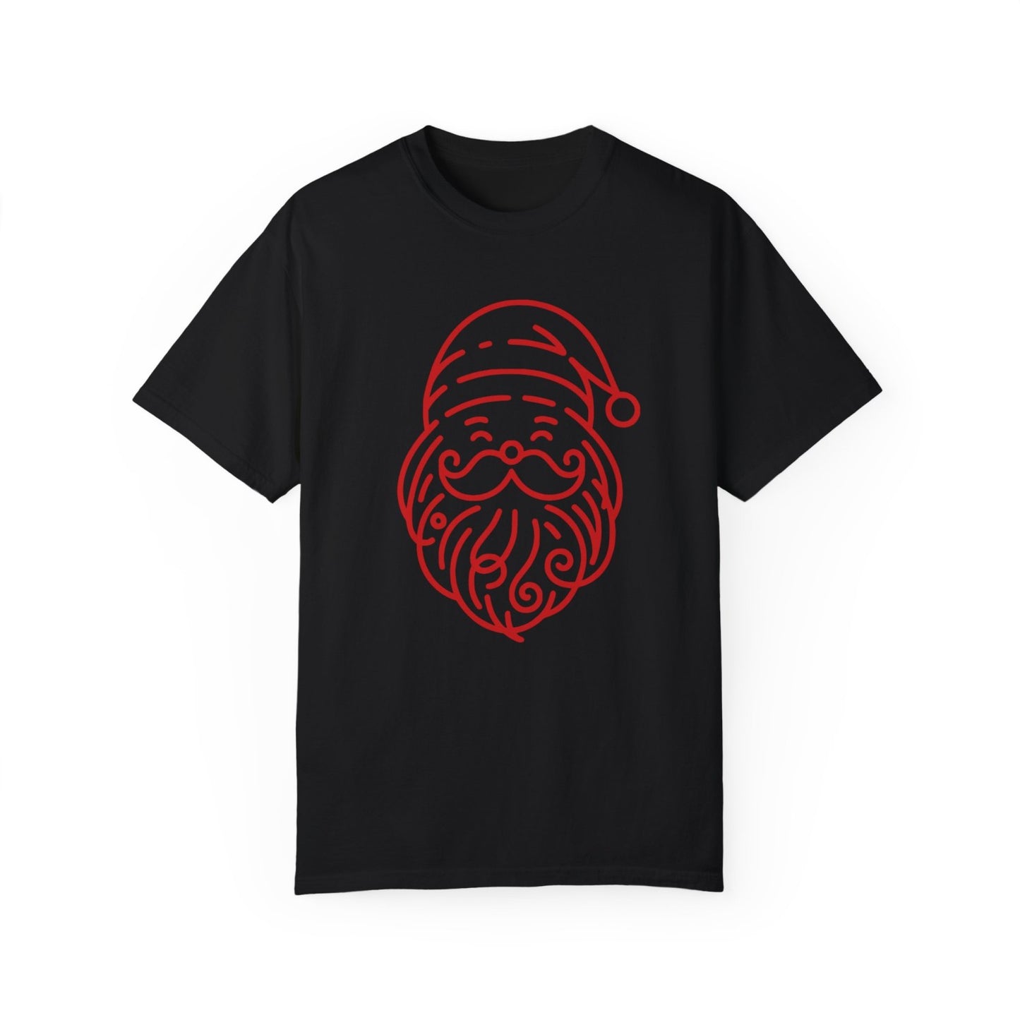 Comfy Minimalist Inspired Santa T-Shirt