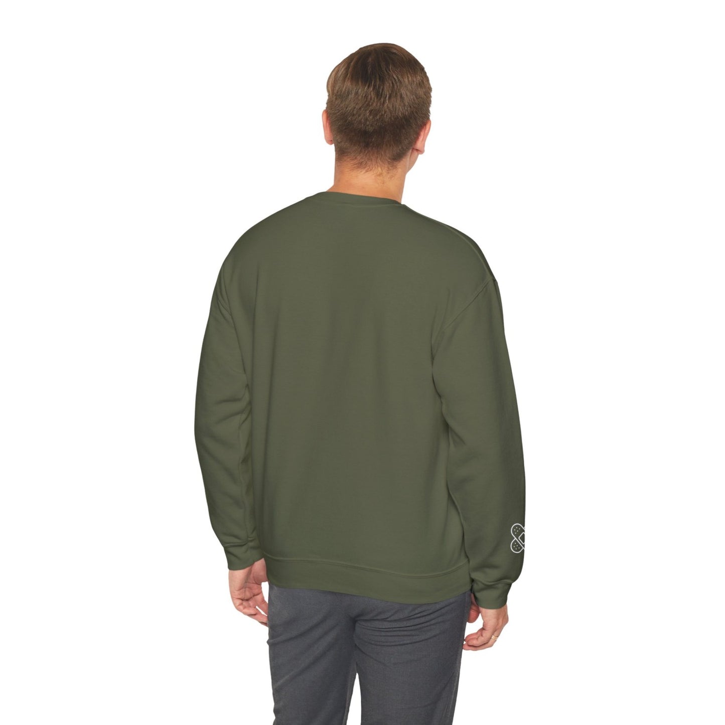 Comfy School Nurse Crewneck Sweatshirt