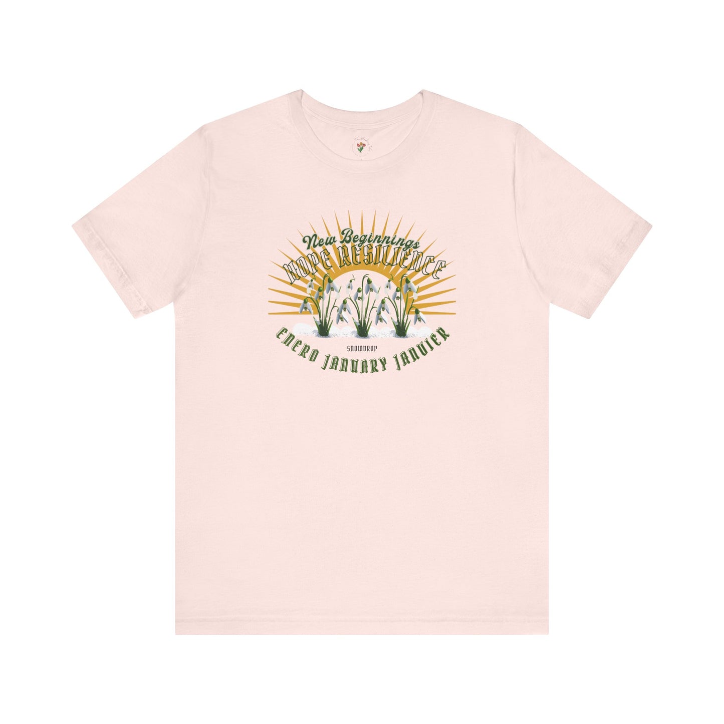 January Inspired Snowdrop Tee