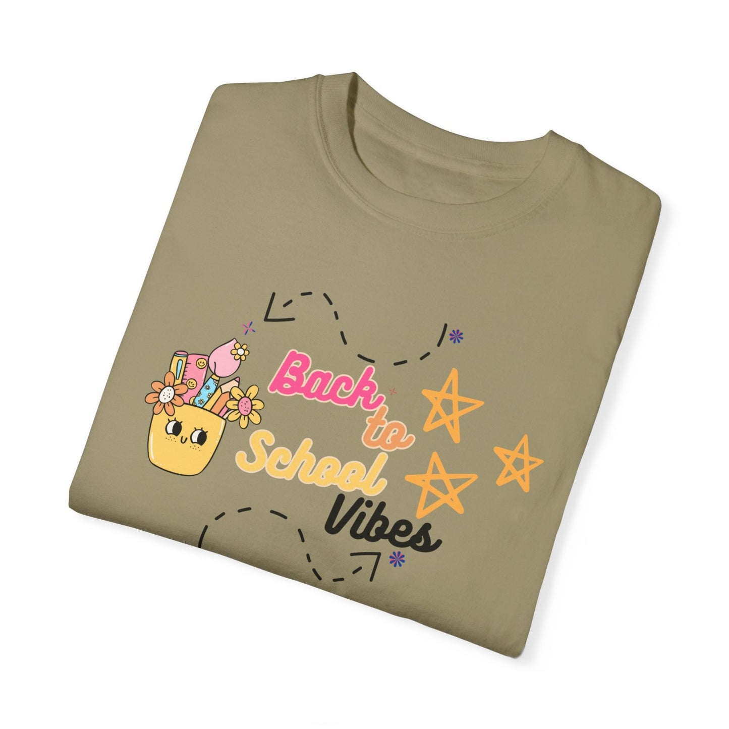 Back to School Vibes T-Shirt for Teacher or Principal