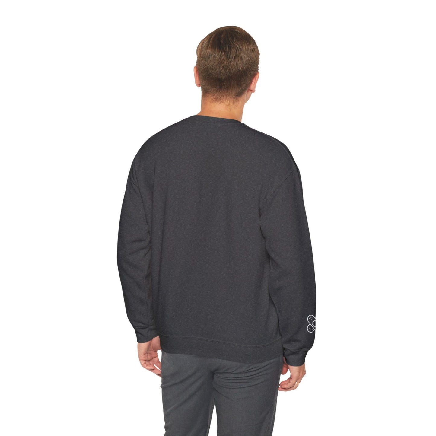 Comfy School Nurse Crewneck Sweatshirt